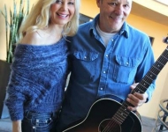 Healthy Lifestyle Coach, Jill Harvey with Actor/Musican Chris Mulkey